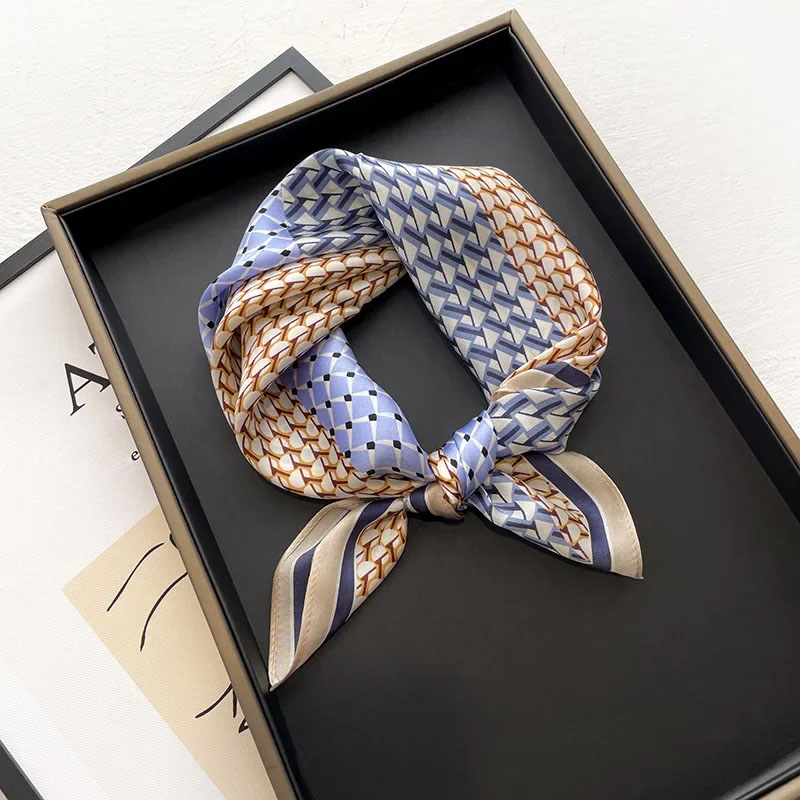 Scarf Silk Square - New scarf women spring printed 100%