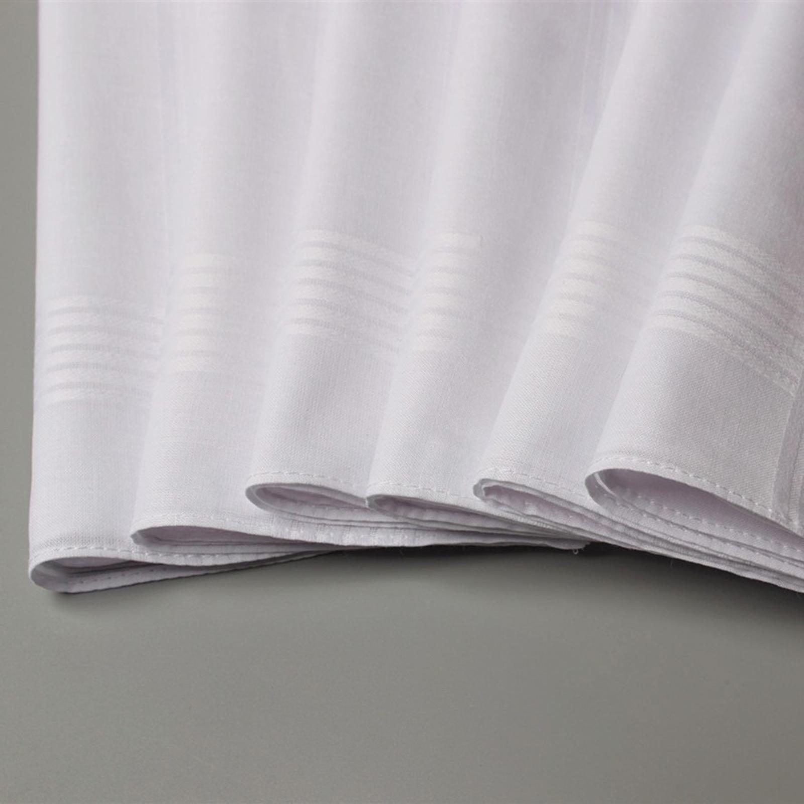 Handkerchief Cotton Men - 6x Mens Handkerchief Hankies Gift Set