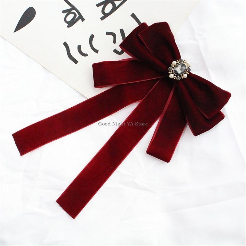 Luxurious Velvets Bows Tie for - Bow Tie Pre Tied ulasan dan harga