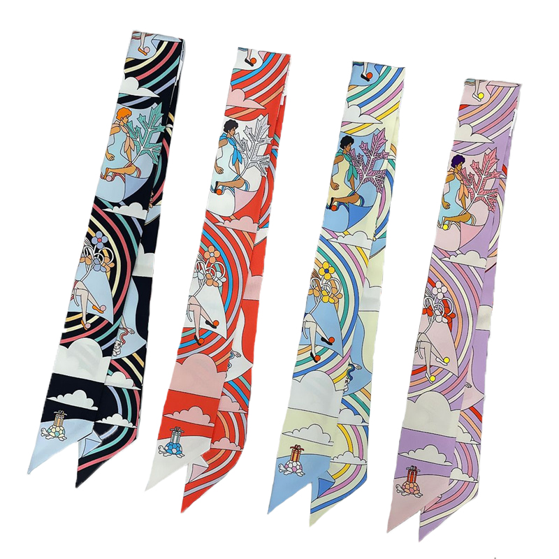 Women 100% Mulberry Silk Scarf - Head Wrap Turban ulasan dan harga