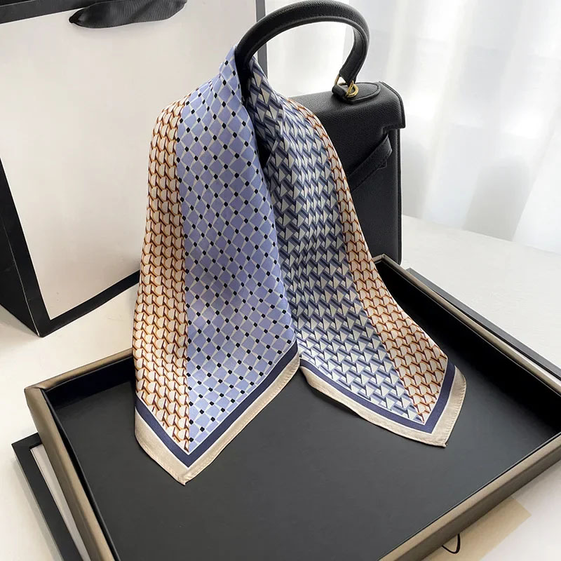 New scarf women spring printed - Scarf Silk Square ulasan dan harga