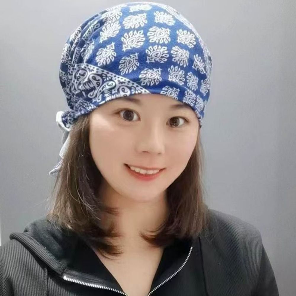 High Quality Floral Print Turb - Head Wrap Turban ulasan dan harga
