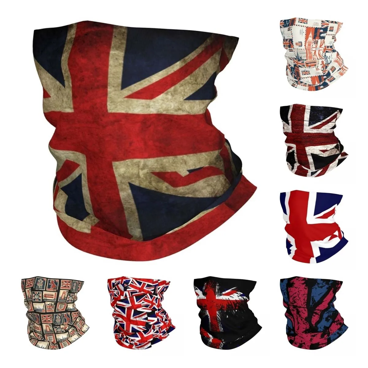 British UK Flag Retro Bandana  - Face Scarf Mask ulasan dan harga