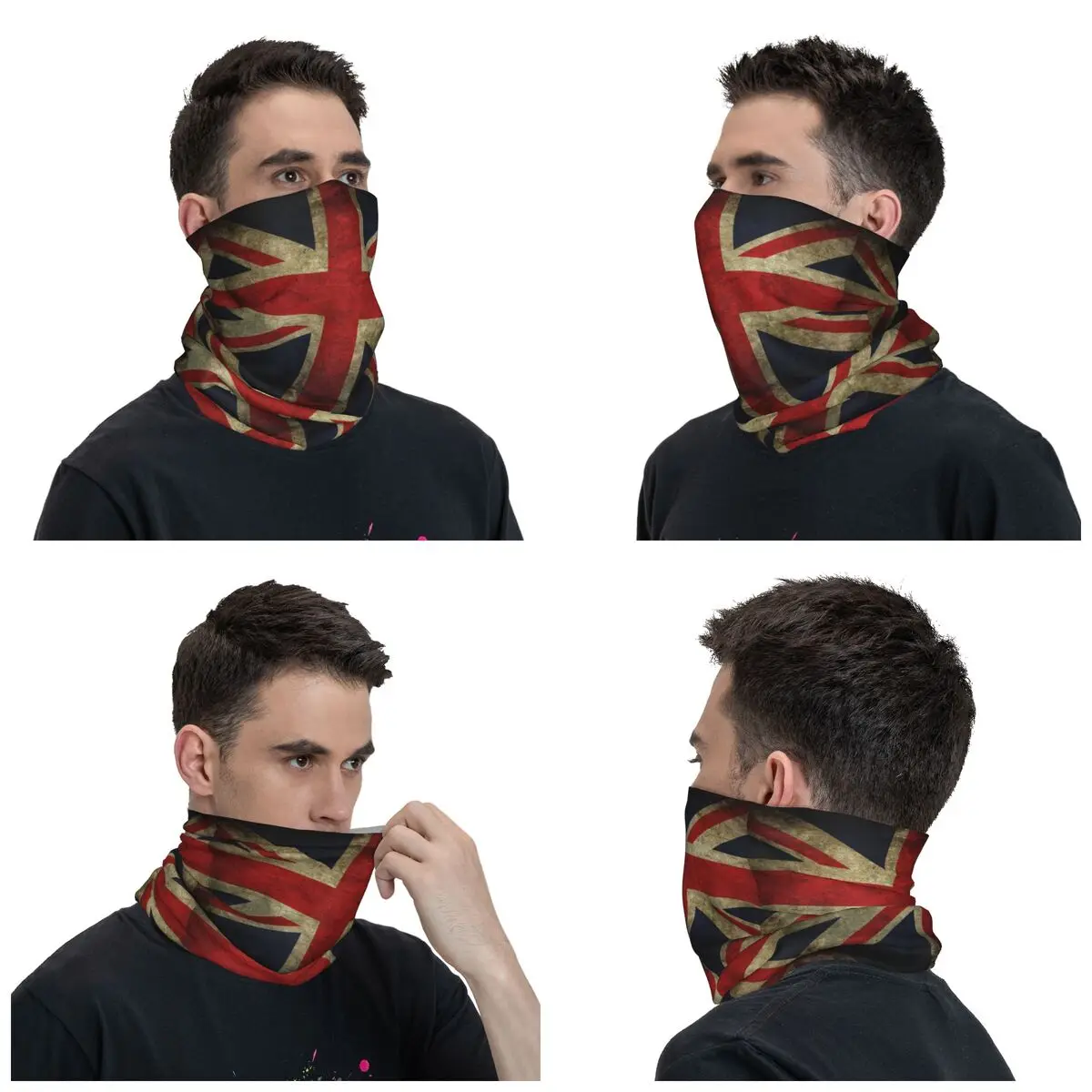 British UK Flag Retro Bandana  - Face Scarf Mask ulasan dan harga