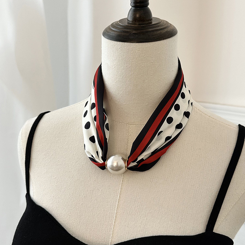 Printed Silk Scarf with Magnet - Face Scarf Mask ulasan dan harga
