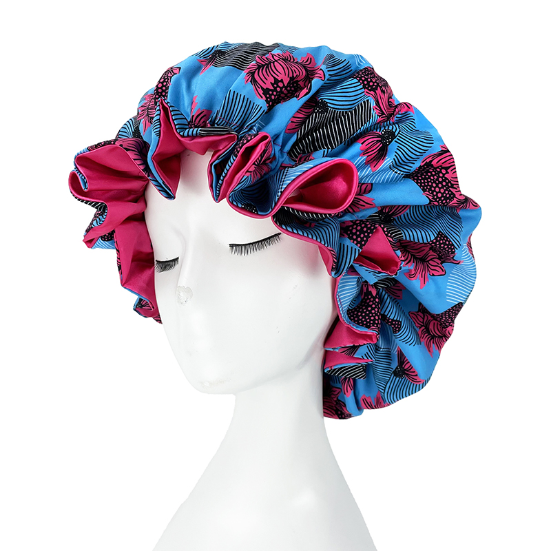 African Pattern Print Bonnet H - Head Wrap Turban ulasan dan harga
