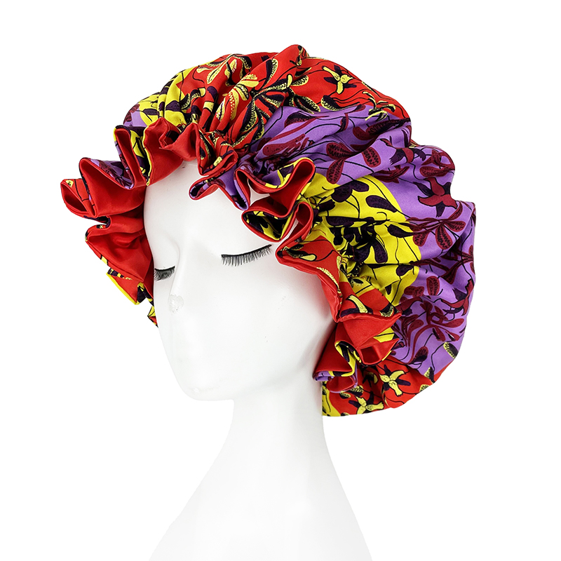 African Pattern Print Bonnet H - Head Wrap Turban ulasan dan harga