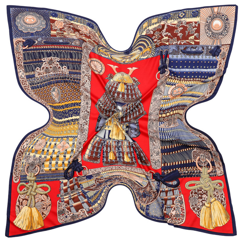 2024 New Design Court Armor Sc - Scarf Silk Square ulasan dan harga
