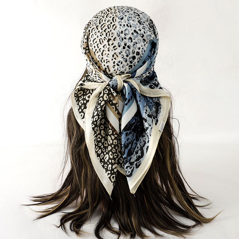 Luxury Silk Shawl Fat Cat Squa - Silk Neck Scarf ulasan dan harga