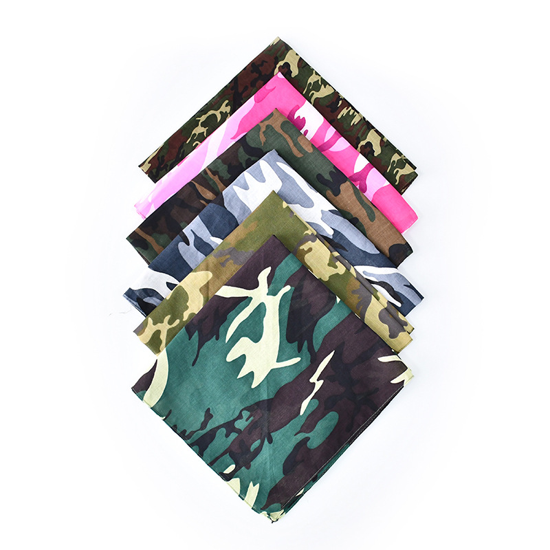 53x53cm Outdoor Camouflage Ban - Bandana Cotton ulasan dan harga